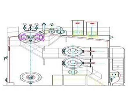 SZS系列燃油燃氣鍋爐鍋爐結(jié)構(gòu)